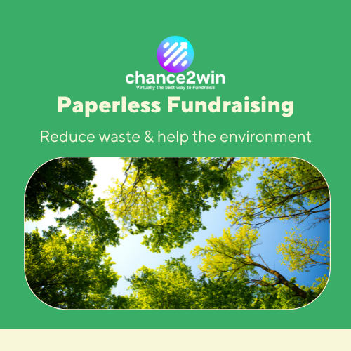 paperless fundraising idea