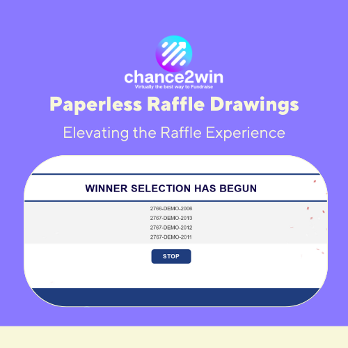 Paperless Raffle Drawing chance2win