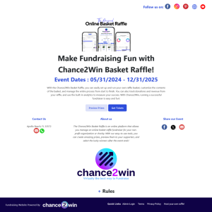 basket raffle - chance2win