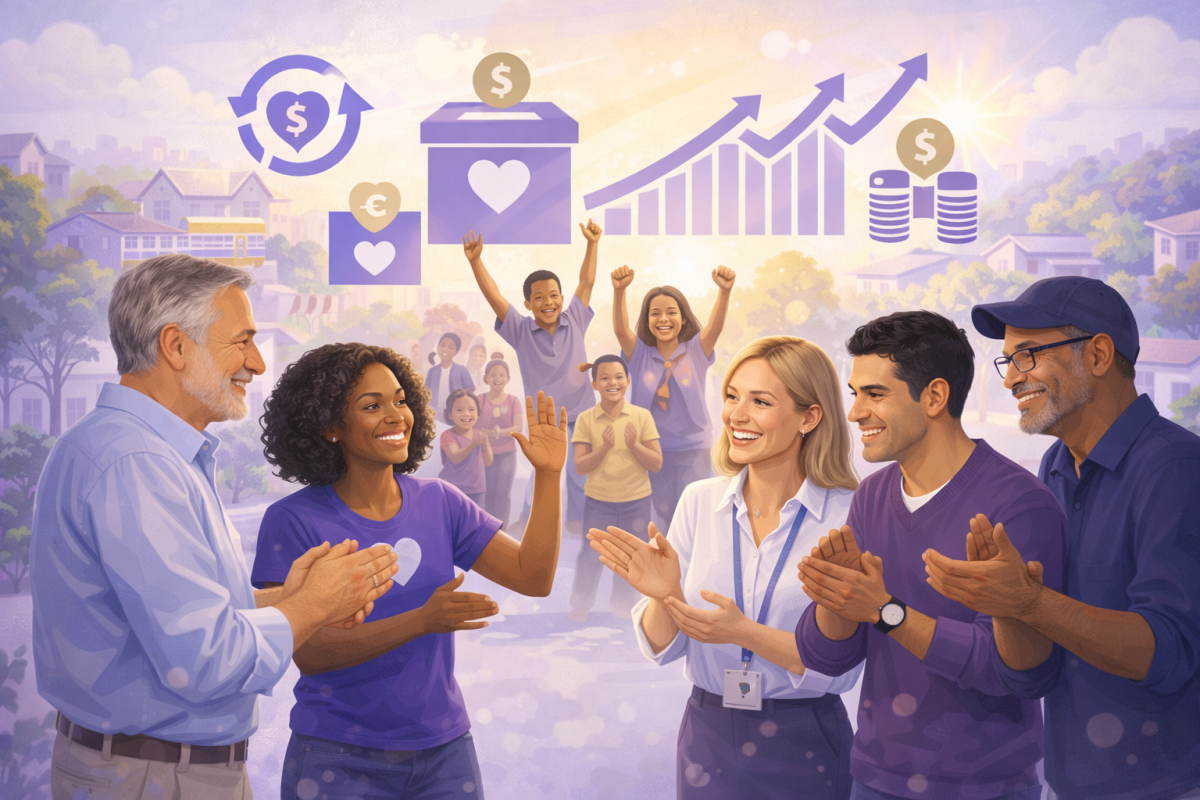 Effective donor management leading to higher retention and recurring donations